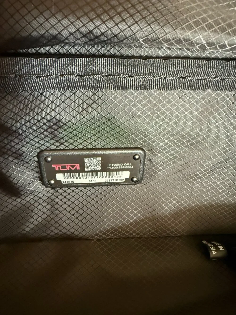 Tumi 19 degree
